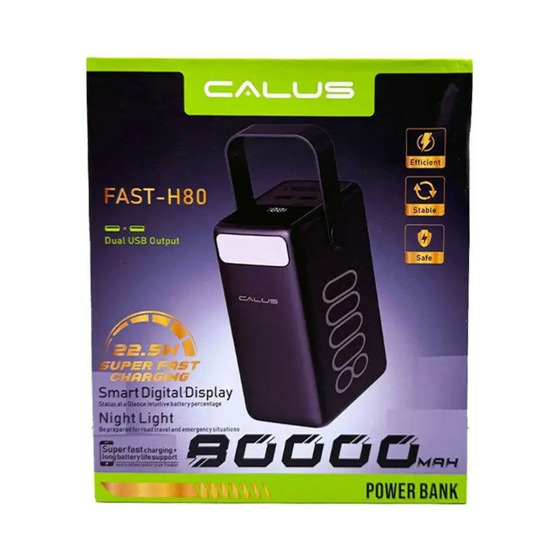پاوربانک کالوس مدل Fast-H80 ظرفیت 80000 میلیآمپر ساعت - تصویر 4