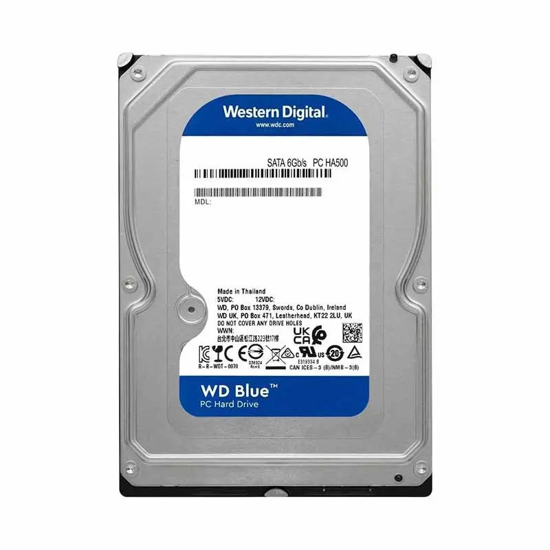 هارد دیسک اینترنال وسترن مدل WD Blue WD40EZAX با ظرفیت 4 ترابایت