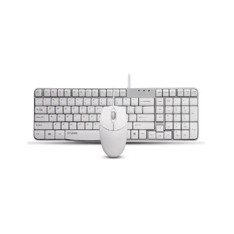 موس و کیبورد x120 رنگ سفید