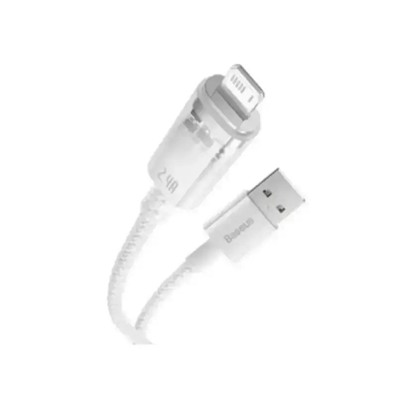 usb-a - ip کابل شارژ باسئوس