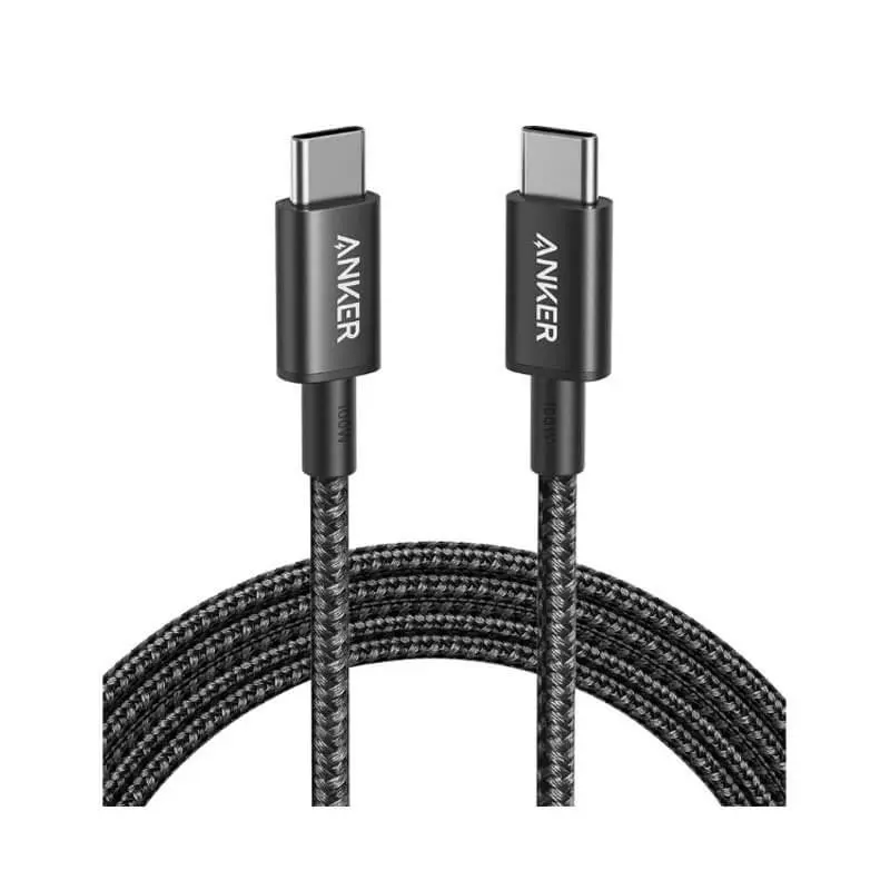 کابل شارژ USB-C to USB-C انکر مدل A8757 طول 180 سانت