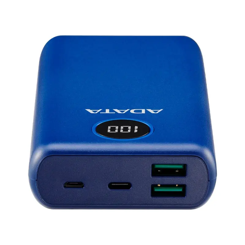 ADATA POWERBANK P20000QCD MAH رنگ آبی