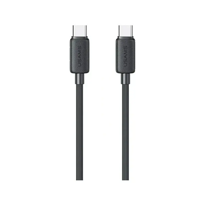 کابل شارژ USB-C to USB-C یوسمز مدل US-SJ691 با طول 1 متر توان 60 وات