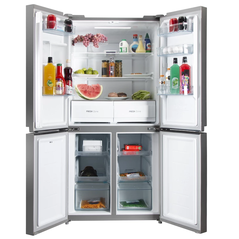 یخچال و فریزر ساید بای ساید پاکشوما مدل P190 ظرفیت 28 فوت