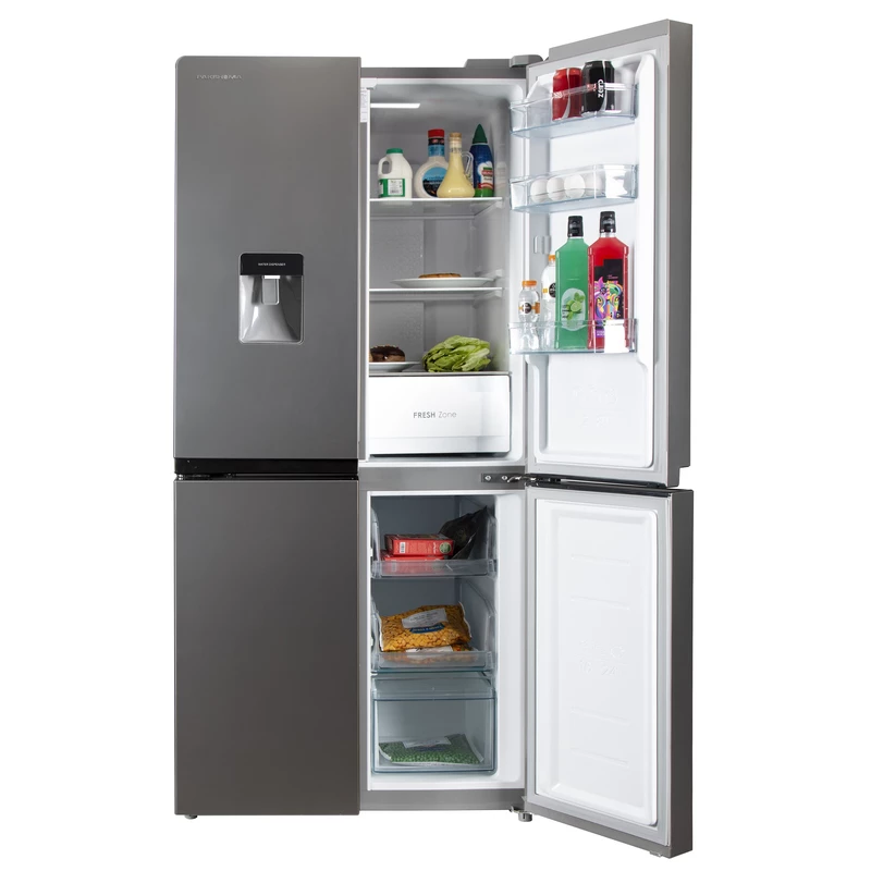 یخچال و فریزر ساید بای ساید پاکشوما مدل P190 ظرفیت 28 فوت